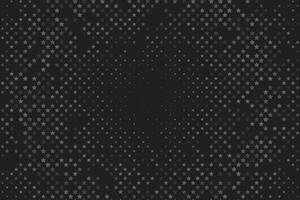 Black and white halftone dotted background. Circle halftone dots pattern vector on the white background