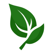 simple leaf logo png