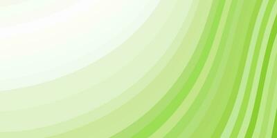 abstract green curve background for business vector