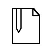 Simple documents Related Vector Line Icons. Contains such Icons as Contract, Passport, Blank Pages with ribbon business. Editable Stroke