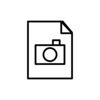 Symbol icon vector isolated design. Camera on paper technology and storage of photos. Flash capture shutter on this creative lens design is impressive. Media photographic internet logo focuses