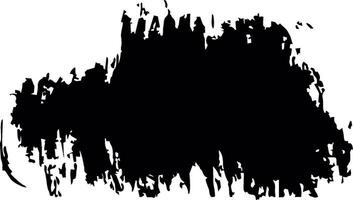 Abstract grunge background for text. Black vector brush strokes. Smear of ink paint on a white background. For banner and postcard design.