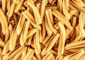 un cerca arriba de un cuenco de pasta foto