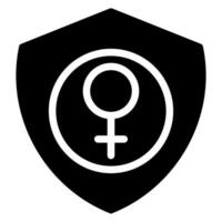 protection glyph icon vector