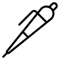 pen line icon vector