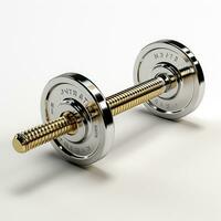 AI generated 3d model of barbell photo