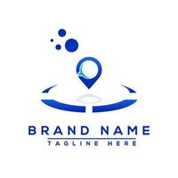 Letter OV blue logo Professional for all kinds of business vector