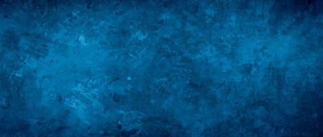 dark blue grunge background abstract texture, blue background photo