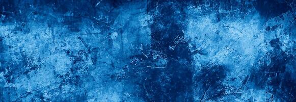 abstract blue texture cement concrete wall background photo