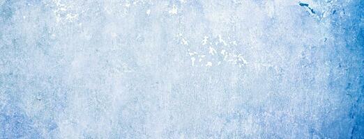 Classic blue wet watercolor on white splash paint texture or grunge background design photo