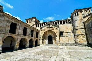 the courtyard of the monastery of san jeronimo de la segunda photo