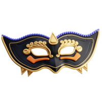 maschera carnevale carnevale 3d illustrazione png