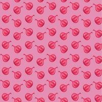 background design with patterns of fruit and vegetables in vector illustration