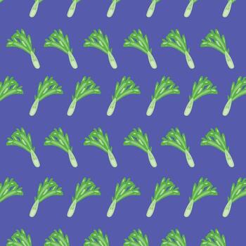 background design with patterns leeks vegetables in vector illustration