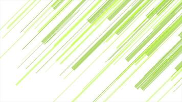 Green abstract lines technology futuristic video animation