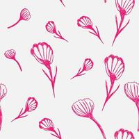 fashion floral seamless pattern vector