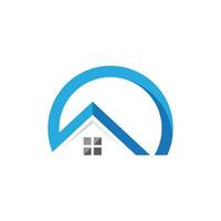 Property and Construction Logo design vector