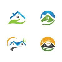 Property and Construction Logo design vector