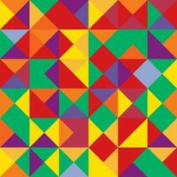 Vector abstract geometric cube and triangle angular colorful pattern. Background for layout design and poster