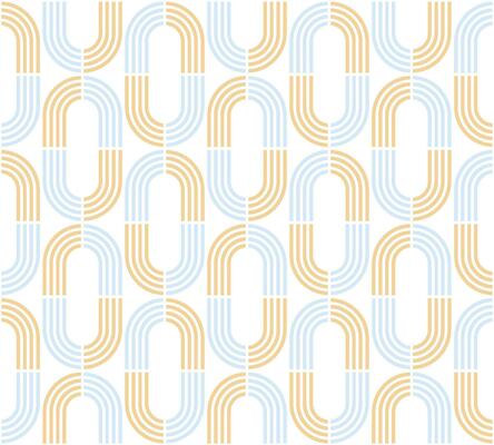 Seamless modern pattern with a simple style
