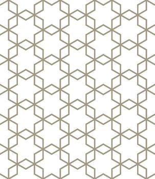 sin costura hexágono modelo con un moderno estilo vector