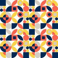 Seamless modern pattern with a simple style vector
