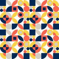 Seamless modern pattern with a simple style vector