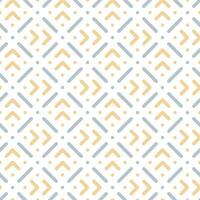 Seamless line and dot pattern with a modern  style vector