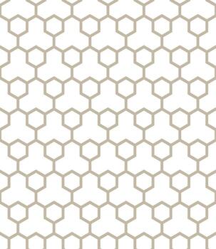 sin costura hexágono modelo con un moderno estilo vector