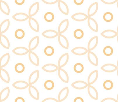 Seamless modern pattern with a simple style vector