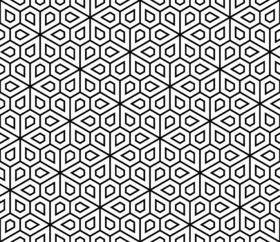 Seamless modern pattern with a simple style vector