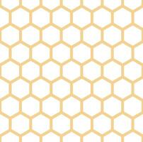 Seamless hexagon pattern with a modern  style vector