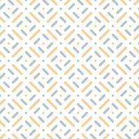 Seamless line and dot pattern with a modern  style vector