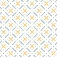 Seamless line and dot pattern with a modern  style vector