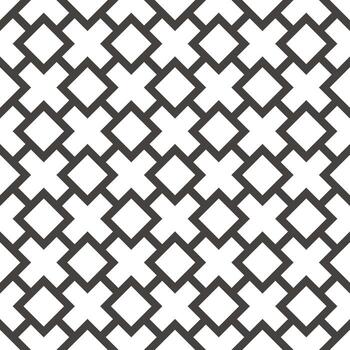 Seamless modern pattern with a square style vector