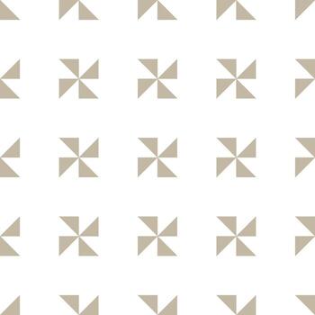Seamless modern pattern with a square style vector