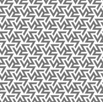Seamless modern pattern with a triangle style vector