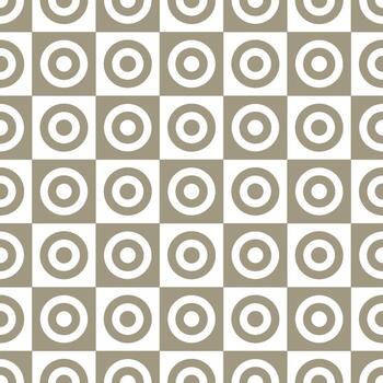 Seamless circle pattern with a modern  style vector