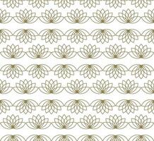 Seamless floral pattern with a modern  style vector