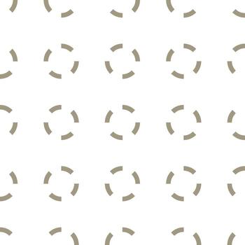 Seamless circle pattern with a modern  style vector