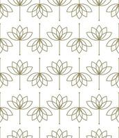Seamless floral pattern with a modern  style vector