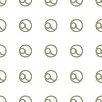 Seamless circle pattern with a modern  style vector