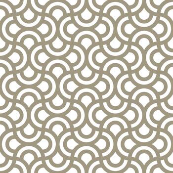 Seamless circle pattern with a modern  style vector