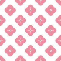 Seamless floral pattern with a modern  style vector