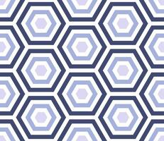 sin costura hexágono modelo con un moderno estilo vector