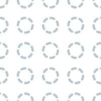 Seamless circle pattern with a modern  style vector