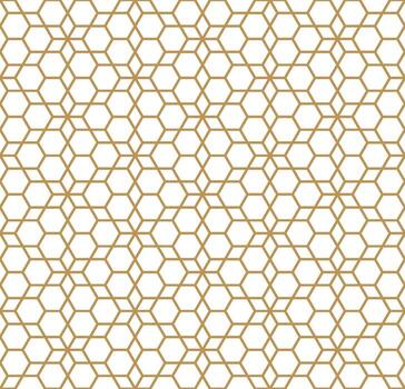 sin costura hexágono modelo con un moderno estilo vector