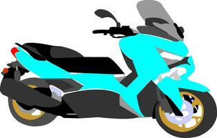 a motorbike icon vector
