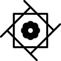 solid icon for symbol vector