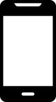 solid icon for mobile vector